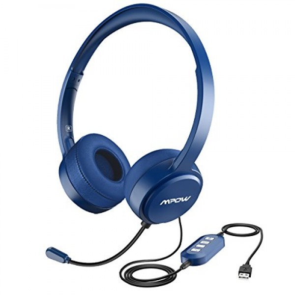 Mpow 071 Computer Headset With Microphone Noise Cancelling Shop Online In UAE