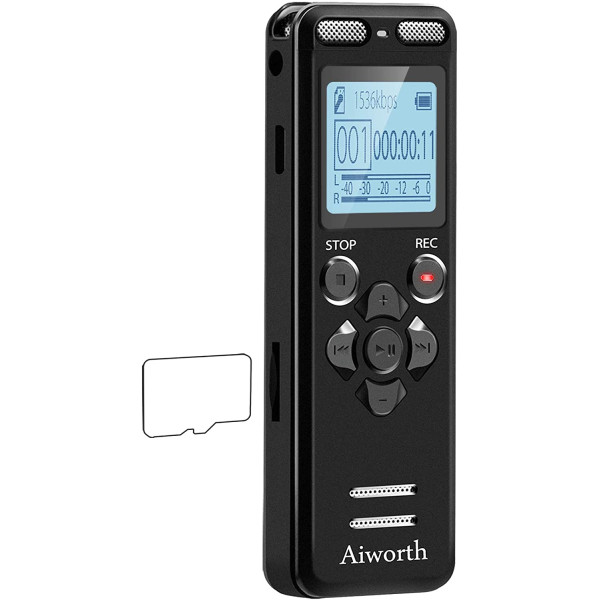 16gb Digital Voice Activated Recorder For Lectur..