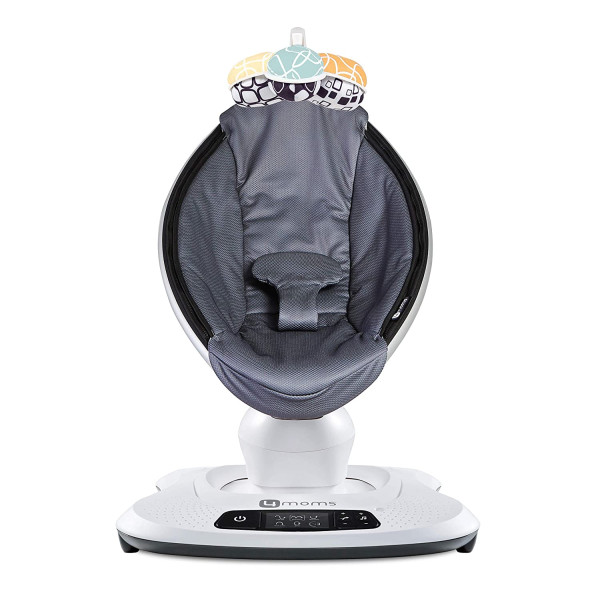 4moms Mamaroo 4 Baby Swing, Bluetooth Baby Rocke..
