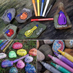 Acrylic Paint Marker Pens, Water Based Paint Pen For Rock Painting Sale In UAE