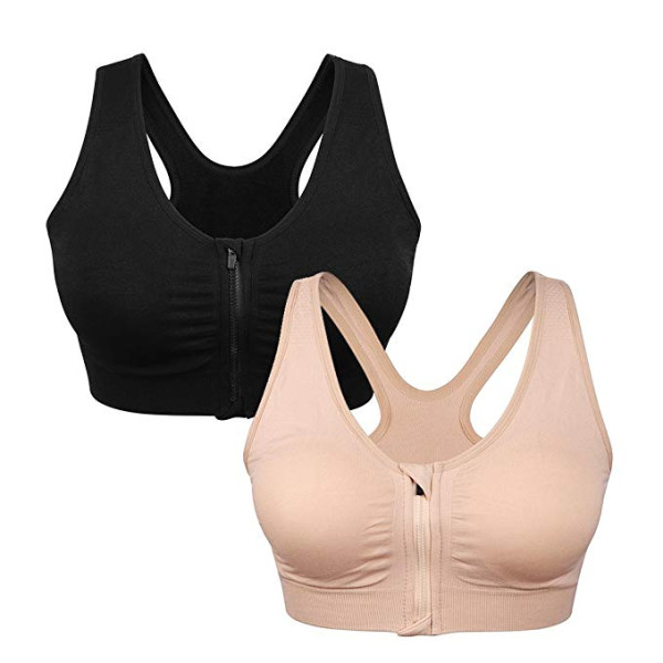 Front Zip Sports Bra For Women Sale In Uae