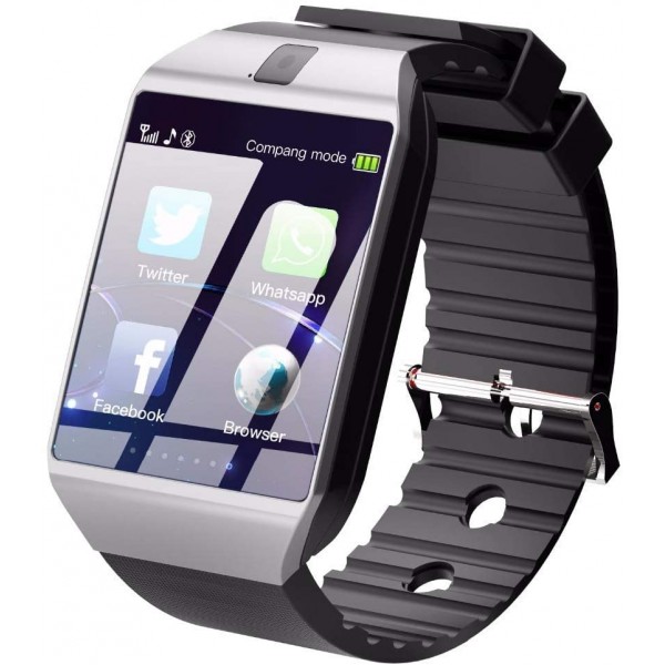 HighTech 2019 Newest Wireless Smart Watch Touchscreen with Camera,Unlocked Watch Phone with Sim Card Slot,Smart Wrist Watch,Smartwatch Phone for Android Samsung, iPhone Men Women Kids