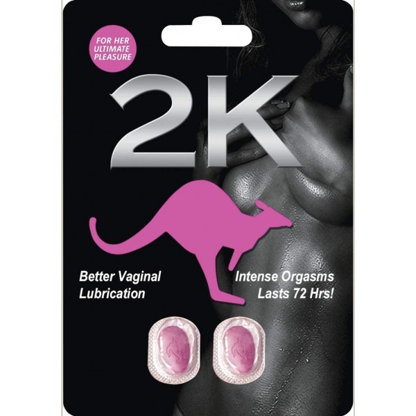 Kangarooos for Woman Sexual Potency | More Erection, Strong Orgasm 2pcs Pills Sale in UAE