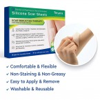 Buy Reusable Silicone Scar Removal Sheets by Tatyana Naturals Cure for Stretch Marks, Surgery Scars, C-Section, Acne Scars