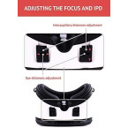 VR Headset - Virtual Reality Goggles by VR WEAR 3D VR Glasses for iPhone 6/7/8/Plus/X & S6/S7/S8/Note and Other Android Smartphones with 4.5-6.5" Screens - Infinity