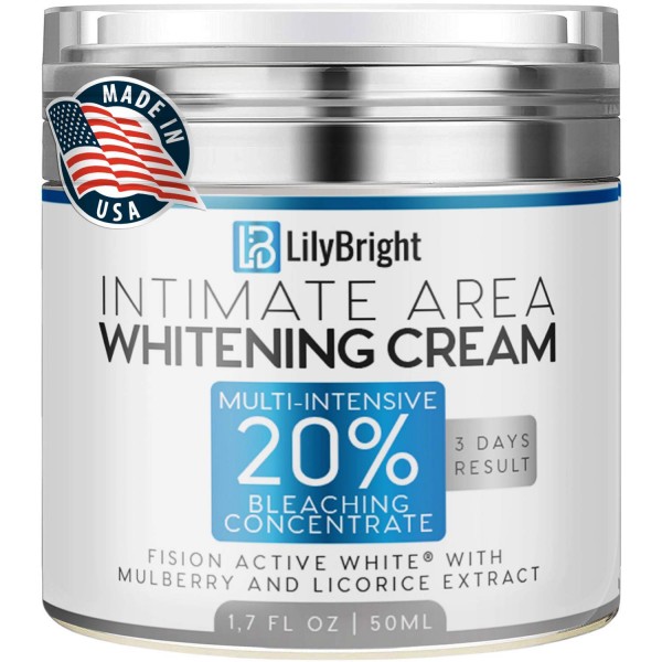 Lilybright Whitening Cream - Dark Spot Corrector for Face And Sensitive Skin - Made in USA Buy in UAE