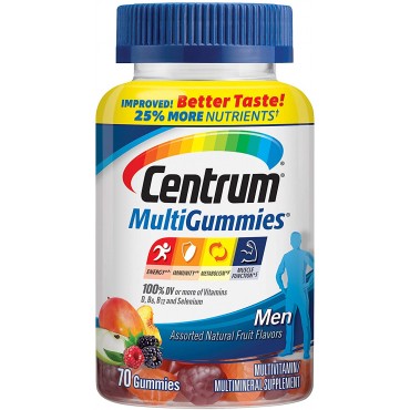 100% Original Centrum Men MultiGummies Multivitamin / Multimineral Supplement Sale in UAE