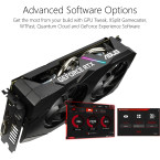 ASUS GeForce RTX 2060 Overclocked 6G GDDR6 Dual-Fan EVO Edition VR Ready HDMI DisplayPort DVI Graphics Card (DUAL-RTX2060-O6G-EVO)