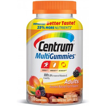 Centrum Multi Gummies for Adults | Multivitamin/Multimineral Gluten-Free Supplement Sale in UAE