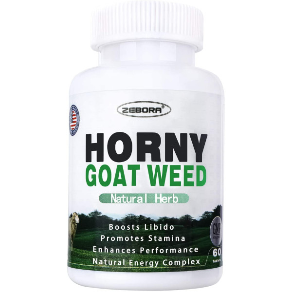 Buy Herbal Horny Goat Weed for Men & Women with L - Arginine Made in USA in UAE