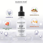 MAJESTIC PURE EGF Scar Serum for Face - Reduce Appearance of Acne Scars, Marks, Wrinkles, and Dark Spots Sale in UAE