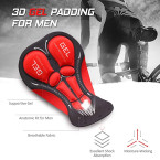 Lixada Men's Cycling Shorts 5D Padded MTB Bicycle Bike Underwear Shorts Breathable Quick Dry Shorts Sale in UAE