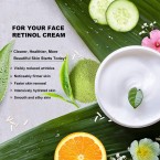 Envisha Retinol Moisturizer Cream for Face - Night Collagen Cream with Hyaluronic Acid - Perfect for Women & Men