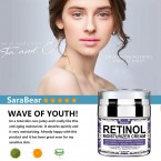 Envisha Retinol Moisturizer Cream for Face - Night Collagen Cream with Hyaluronic Acid - Perfect for Women & Men