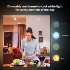 Philips Hue White & Color LED Smart GU10 Bulb, Bluetooth & Zigbee compatible, Works with Alexa & Google Assistant Online in UAE