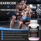Buy DrBotanic Nutrition Male & Female Performance Booster with Horny Goat Weed Extract in UAE