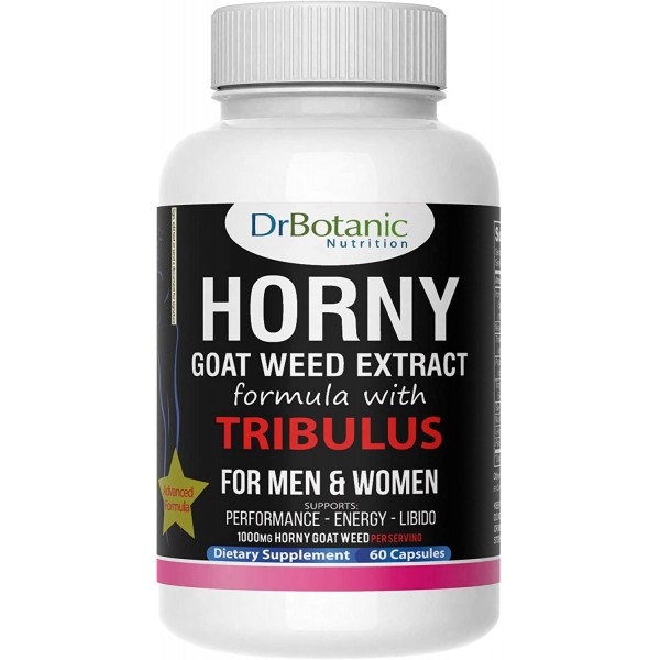 Buy DrBotanic Nutrition Male & Female Performance Booster with Horny Goat Weed Extract in UAE