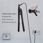 Original KIPOZI Pro Flat Iron Hair Straightener with Ceramic Plates Straightens & Curls All hair Types Anti frizz Online in UAE