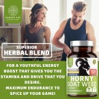 Premium 3-in-1 Horny Goat Weed Extract for Men & Women Boost Energy, Stamina & Performance USA Made Sale in Paksitan