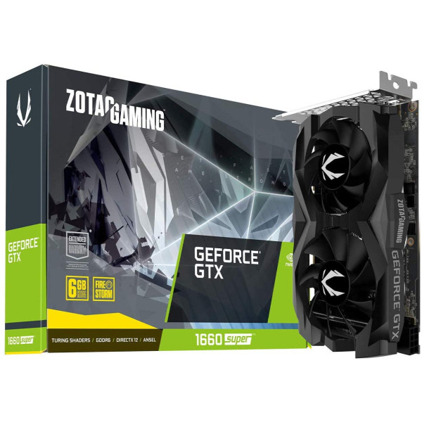Zotac Gaming Geforce Gtx 1660 Super 6gb Gddr6 19..