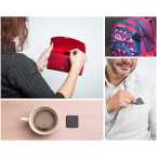 TileRec - Slimmest Voice Activated Recorder with 145 Hours Recording Capacity, MP3 Records, 24 Hours Battery Time, Metal Case – by Atto Digital