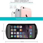 Virtual Reality Headset, 3D VR Goggles w/ Remote Controller[Gift] 3D Movies Video Games Viewer for iPhone 11 Pro XR XS X 8 7 6S 6 Plus Samsung S10 S9 S8 S7 S6 Edge + BLU A4 R2+ etc, Black VR Glasses