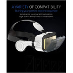 XINHUANG Morjava 3D VR Glass Head Mount Virtual Reality 3D Video Glasses for 4~6'' Android iOS Smartphones 3D Movies Google Cardboard (Size : Z4)