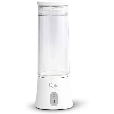 Qlife Q-Cup Touch Hydrogen Water Generator Maker | SPE/PEM Membrane Technology | High Grade Titanium Plates | Japan Technology Portable Molecular Hydrogen Cup (White) Qlife Q-Cup Touch Hydrogen Water Generator Maker | SPE/PEM Membrane Technology | High Grade Titanium Plates | Japan Technology Portable Molecular Hydrogen Cup (White)