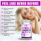Natural Female Libido Enhancement Pills-Hormone Balance Complex for Women-Prevent Vaginal Dryness Made in USA Sale in UAE