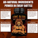 High Quality Lions Blood Herbal Male Enhancement Pills - Best Performance Supplement for Men USA Made Sale in UAE