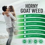 Horny Goat Weed Extract | Enhanced Energy & Performance,Booster for Men and Women Made in USA Sale in UAE