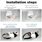 Virtual Reality Goggles Google Cardboard VR Headset for iPhone & Samsung VR Goggles Virtual Reality Headset - DIY VR Cardboard Virtual Reality Glasses 3D Glasses for Movies & Virtual Reality Games