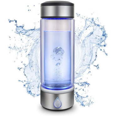 Saikun Portable Hydrogen Water Bottle Rechargeable PEM Technology Ionized Water Generator, Hydrogen Water Machine Hydrogen Generator (600-900PPB) Saikun Portable Hydrogen Water Bottle Rechargeable PEM Technology Ionized Water Generator, Hydrogen Water Machine Hydrogen Generator (600-900PPB)