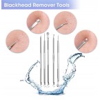 Blackhead Remover Vacuum, EIVOTOR 【2021 NEWEST】 USB Rechargeable Acne Comedone Extractor Tool Machine with 3 Adjustable Suction Power and 5 Replaceable Probes, Pimple Remover Set Included