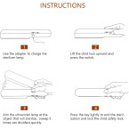 High Quazlity ETROBOT UV Light Portable Sanitizer, Germ-Killing Function Sale in UAE