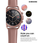 SAMSUNG Galaxy Watch 3 (41mm, GPS, Bluetooth) Smart Watch with Advanced Health Monitoring, Fitness Tracking, and Long Lasting Battery - Mystic Bronze (US Version)