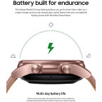 SAMSUNG Galaxy Watch 3 (41mm, GPS, Bluetooth) Smart Watch with Advanced Health Monitoring, Fitness Tracking, and Long Lasting Battery - Mystic Bronze (US Version)