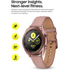 SAMSUNG Galaxy Watch 3 (41mm, GPS, Bluetooth) Smart Watch with Advanced Health Monitoring, Fitness Tracking, and Long Lasting Battery - Mystic Bronze (US Version)