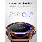 SAMSUNG Galaxy Watch 3 (41mm, GPS, Bluetooth) Smart Watch with Advanced Health Monitoring, Fitness Tracking, and Long Lasting Battery - Mystic Bronze (US Version)