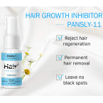 Hair Inhibitor, Hair Stop Growth Spray for Men Women, Painless Hair Removal Spray, Gentle Inhibit Hair Growth for Face, Legs, Underarms, Armpit, Permanent Hair Growing Removal