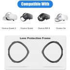 AMVR Lens Anti-Scratch Ring Protecting Myopia Glasses from Scratching VR Headset Lens Compatible for Oculus Quest, Quest 2, Rift S or Oculus Go