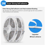 Daybetter 5050 RGB Infrared Remote Control Color Changing 50ft Led Strip Lights