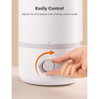 TaoTronics Humidifiers, Top Fill Humidifiers with Essential Oils Tray, 3L Cool Mist Humidifier, Humidifiers for Bedroom, Home/Office, Humidifier and Diffuser in one, Sleep Mode, Auto Shut Off