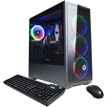 CyberpowerPC Gamer Xtreme VR Gaming PC, Intel i5-10400F 2.9GHz, GeForce GTX 1660 Super 6GB, 8GB DDR4, 500GB NVMe SSD, Wi-Fi Ready & Windows 10 Home (GXiVR8060A10)