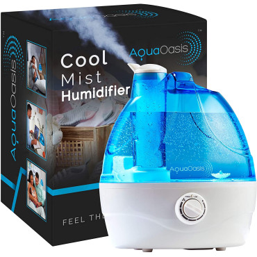 AquaOasis™ Cool Mist Humidifier {2.2L Water Tank} Quiet Ultrasonic Humidifiers for Bedroom & Large room - Adjustable -360° Rotation Nozzle, Auto-Shut Off, Humidifiers for Babies Nursery & Whole House AquaOasis™ Cool Mist Humidifier {2.2L Water Tank} Quiet Ultrasonic Humidifiers for Bedroom & Large room - Adjustable -360° Rotation Nozzle, Auto-Shut Off, Humidifiers for Babies Nursery & Whole House