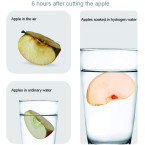 Portable Hydrogen Water Bottle,Glass Hydrogen Water Generator USB Rechargeable 3-mins Water ionizer Bottle with pem Sports Cup