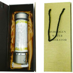 Portable Hydrogen Water Bottle,Glass Hydrogen Water Generator USB Rechargeable 3-mins Water ionizer Bottle with pem Sports Cup