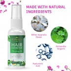 Nopunzel Hair Inhibitor- 50 ML - Hair Stop Growth Spray - Natural Ingredient to Inhibit and Reduce to Stop Hair Growth - Safe for Face, Arm, Leg, Armpit Use - Smooth Your Skin