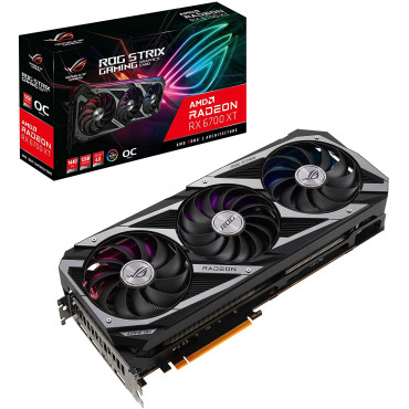 ASUS ROG Strix AMD Radeon RX 6700 XT OC Edition Gaming Graphics Card AMD RDNA 2, PCIe 4.0, 12GB GDDR6, HDMI 2.1, DisplayPort 1.4a, Axial-tech Fan Design, 2.9-Slot, Super Alloy Power II, GPU Tweak II