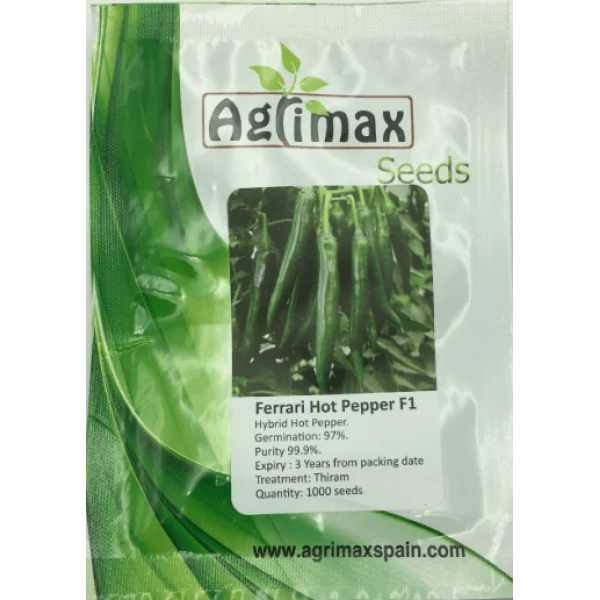 Hot Pepper Ferrari F1 Premium Seeds